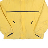 NAUTICA Mens Yellow & Navy Reversible Zip Jacket L Polyamide Blend
