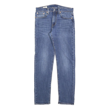 LEVI'S 502 Big E Mens Jeans Blue Slim Slim Cotton Blend W29 L32 Authentic