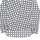 MICHAEL KORS Womens Black & White Printed Shirt Long Sleeve Collared XS Stylish
