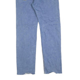 LEVI'S 505 Mens Jeans Blue Regular Straight Denim Rinse W33 L32 Unique Patches
