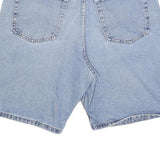 WRANGLER Mens Denim Blue Shorts L W34 Classic Fit Casual Cotton Blend