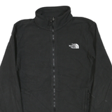 THE NORTH FACE Mens Black Jacket S Polyester Blend Plain Zip Outdoor Casual