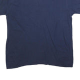 MLB Mens Blue S Logo Graphic T-Shirt XL Short Sleeve Crew Neck Cotton Blend