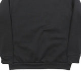 TOMMY SPORT Mens Black Crew Neck S Polyester Blend Sweatshirt Logo Print