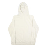 THE NORTH FACE Mens Cream Hoodie L Cotton Blend Pullover Classic Logo