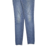 LEVI'S 711 Womens Jeans Blue Slim Skinny Denim Medium W26 L32 Stretch Casual
