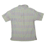 POLO RALPH LAUREN Mens Blue & Yellow Check Shirt M Casual Summer Cotton
