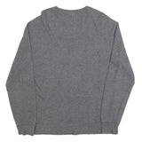 POLO RALPH LAUREN Mens Grey Pullover Cotton Jumper Crew Neck Basic Knit XL