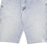 WRANGLER Mens Shorts Blue Denim Casual 2XL W36 Lightweight Relaxed Fit