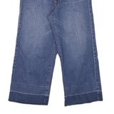 LAUREN RALPH LAUREN Womens Jeans Blue Relaxed Wide-Leg Denim Medium W28 L22