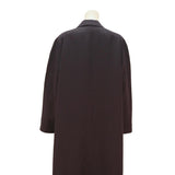 DEL MOD Womens Black Button Jacket L Polyester Blend Classic Long Sleeve Plain