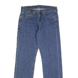 LEVI'S 505 Mens Jeans Blue Regular Straight Denim Medium Wash W34 L34 Classic