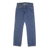 LEVI'S 505 Mens Jeans Blue Regular Straight Denim Medium Wash W34 L34 Classic