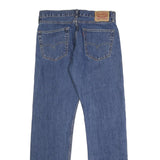 LEVI'S 505 Mens Jeans Blue Regular Straight Denim Medium Wash W34 L34 Classic