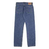 LEVI'S 505 Mens Jeans Blue Regular Straight Denim Medium Wash W34 L34 Classic