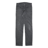 CARHARTT Mens Slim Black Jeans Denim W31 L32 Zip Classic Fit Casual Streetwear