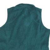 WOOLRICH Womens Green Polyester Fleece Sleeveless Zip XL Outdoor Vest Jacket
