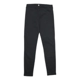 CARRERA Womens Cotton Blend Black Slim Skinny Trousers W30 L29 Slim Fit