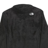 THE NORTH FACE Womens Black Zip Jacket XL Polyester Fleece Logo Casual Outdoor