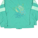 HCC SCENTS OF HUMOUR Womens Green & Mint Zest Zip Jacket Polyester Blend M