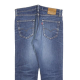 LEVI'S 502 BIG E Mens Jeans Blue Regular Straight Denim Medium W34 L25 Classic