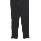 LEVI'S 711 Womens Jeans Black Slim Skinny Denim Medium W29 L30 Stretch Cotton