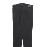 LEVI'S 711 Womens Jeans Black Slim Skinny Denim Medium W29 L30 Stretch Cotton