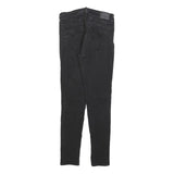 LEVI'S 711 Womens Jeans Black Slim Skinny Denim Medium W29 L30 Stretch Cotton