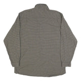 CARHARTT Mens Green & Brown Check Shirt XL Button Front Long Sleeve Casual