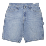 WRANGLER Mens Denim Blue Casual Shorts M W32 Cotton Blend Classic Fit