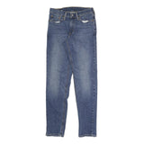 LEVI'S 511 Mens Slim Blue Denim Medium Wash Jeans W26 L29 Zip Classic Fit