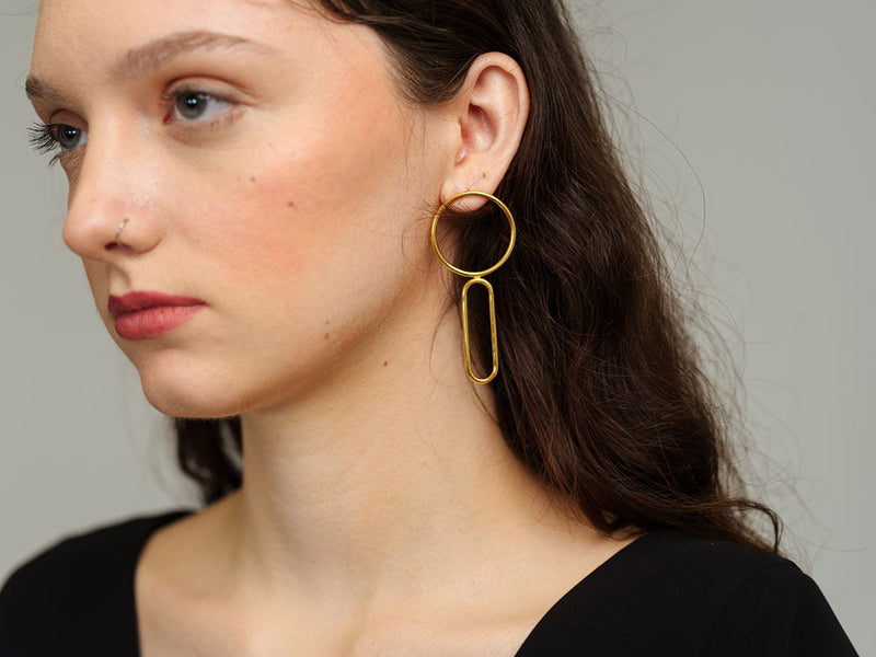 Petra Double Drop Earrings