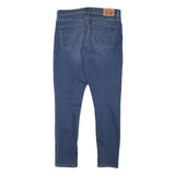 LEVI'S Womens Jeans Blue Slim Skinny Denim Medium W30 L27 Stretch Zip Pocket
