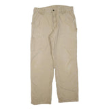 CARHARTT Mens Shorts Beige Casual Workwear L W36 Durable Cotton Blend