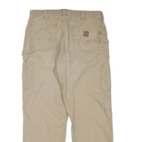 CARHARTT Mens Shorts Beige Casual Workwear L W36 Durable Cotton Blend