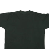 BOW VALLEY Mens Black Rattlesnake Graphic T-Shirt XL Short Sleeve Crew Neck