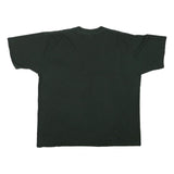 BOW VALLEY Mens Black Rattlesnake Graphic T-Shirt XL Short Sleeve Crew Neck