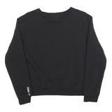 EVERLAST Womens Black Crew Neck M Sweatshirt Cotton Blend Casual Fit