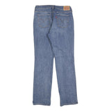 LEVI'S Womens 505 Regular Fit Straight Denim Medium Wash W30 L32 Classic Cotton