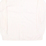 BIG STAR Mens White Shirt M Cotton Blend Casual Button-Up Pocket