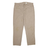 LEVI'S Mens Relaxed Beige Cotton Denim W38 L29 Casual Zip Closure Jeans