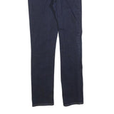 LEVI'S Womens Slim Dark Blue Denim Jeans Cotton Blend Zip W28 L32 Classic Fit