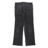 THE NORTH FACE Womens Cotton Blend Black Regular Straight Trousers W30 L30