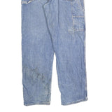 DICKIES Mens Jeans Blue Relaxed Loose Denim Light W38 L32 Workwear Utility