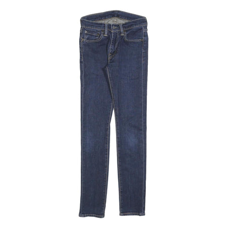 LEVI'S 519 Mens Jeans Blue Slim Skinny Denim Medium W27 L32 Stylish Fit