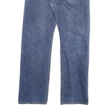 LEVI'S 501 Mens Jeans Blue Regular Straight Denim Medium W32 L30 Classic Button