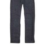 LEVI'S Mens Black Slim Jeans Denim W28 L29 Zip Cotton Blend Casual