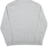 NIKE Womens Grey Hoodie XL Cotton Blend Pullover Casual Sportswear