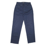 VERSACE Mens Navy Regular Fit Straight Denim Jeans Cotton Blend W30 L30 Stylish