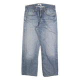 LEVI'S 501 Mens Jeans Blue Regular Straight Denim Light W32 L26 Classic Button